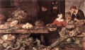Puesto de frutas y verduras bodegón Frans Snyders